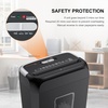 image:imageBonsaii 6 Sheet Crosscut C237B Paper Shredder for Home Office Use amp 12 Pack Lubricant Sheets