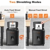 image:imageBonsaii 100 Sheets Auto Feed Paper Shredder and 12Pack Shredder Lubricant Sheets