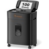 image:imageBonsaii 100 Sheets Auto Feed Paper Shredder and 12Pack Shredder Lubricant Sheets