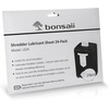 image:imageBonsaii 100 Sheets Auto Feed Paper Shredder and 12Pack Shredder Lubricant Sheets and 24Pack Shredder Lubricant Sheets