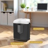 image:imageBonsaii 12Sheet Micro Cut Paper Shredder 60Minute P4 High Security Shredders for Home Office Shreds CDCredit CardMailStapleClip JamProof System with 42 Gal Pullout Bin C266BWBlackWhite