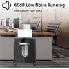 image:imageBonsaii 12Sheet MicroCut Paper Shredder 55Min Continuous Run Shreds CDsCredit CardsStaples 42Gal PullOut Bin wClear Window 360 Casters  BlackBlack