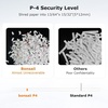 image:imageBonsaii 12Sheet MicroCut Paper Shredder 55Min Continuous Run Shreds CDsCredit CardsStaples 42Gal PullOut Bin wClear Window 360 Casters  BlackBlack