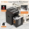 image:imageBonsaii 200Sheet Auto Feed Paper Shredder and 24Pack Shredder Lubricant Sheets