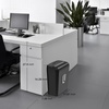 image:imageBonsaii Paper Shredder for Home Use 34 Gal Wastebasket 6 Sheet Crosscut Paper Credit Cards Staples and Clips Shredder for Home Office Use Portable Handle DesignAll Black