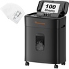 image:imageBonsaii 100 Sheets Auto Feed Paper Shredder and 12Pack Shredder Lubricant Sheets