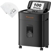 image:imageBonsaii 100 Sheets Auto Feed Paper Shredder and 12Pack Shredder Lubricant Sheets and 24Pack Shredder Lubricant Sheets