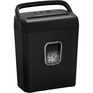 image:imageBonsaii Paper Shredder for Home Use 34 Gal Wastebasket 6 Sheet Crosscut Paper Credit Cards Staples and Clips Shredder for Home Office Use Portable Handle DesignAll Black